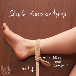 Day 1: Single Column Tie - Rope 365