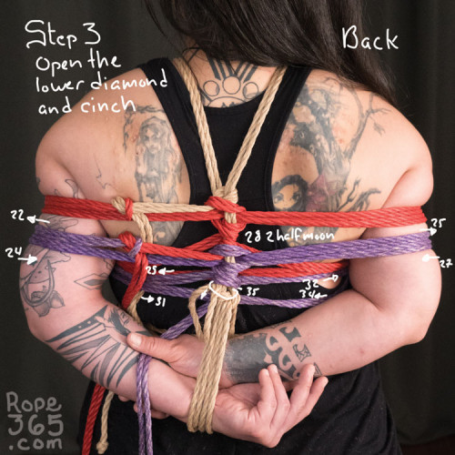 Open Diamond Box Tie