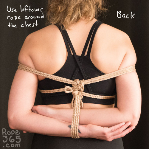 One Rope Box Tie Chest Finish