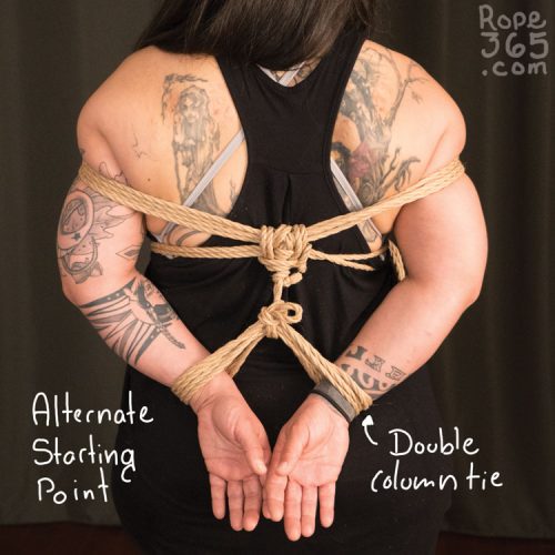 Double column One Rope Box Tie